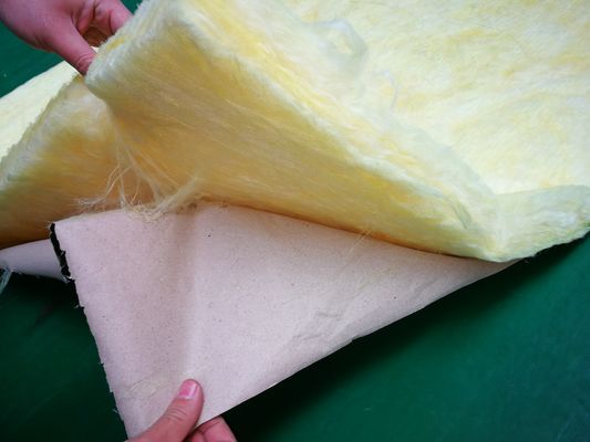 Aluminum Foil Faced Glass Wool Blanket for HVAC and Building Insulation