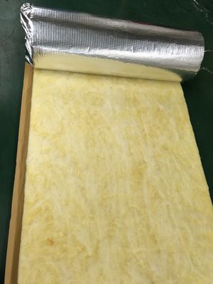 Aluminum Foil Faced Fiberglass Insulation Roll Thermal Acoustic Blanket for HVAC and Pipe Wrap