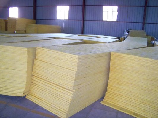 Bare Glasswool Board - High-Temp HVAC Acoustic Insulation Waterproof Reaction to Fire Class a